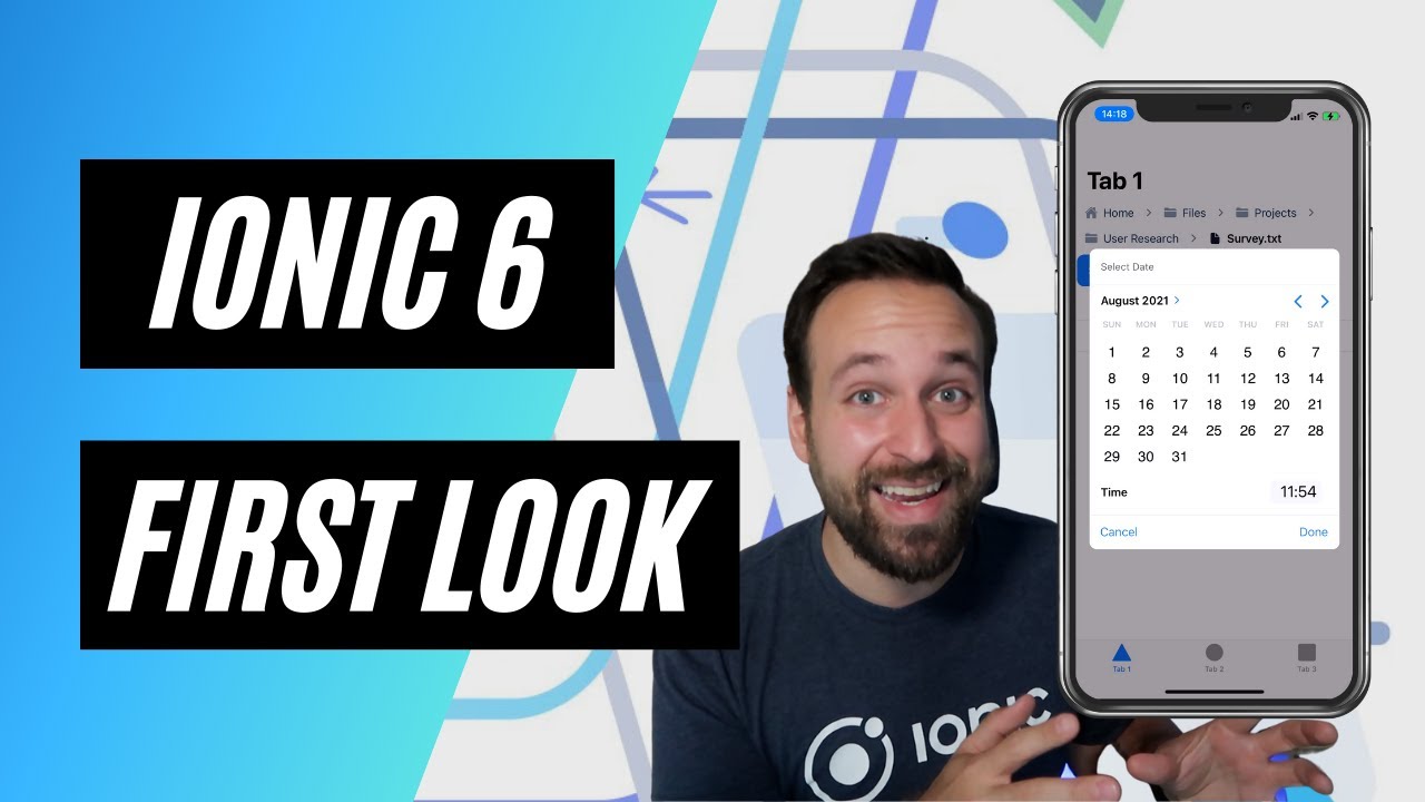 First look at Ionic 6 BETA 😍