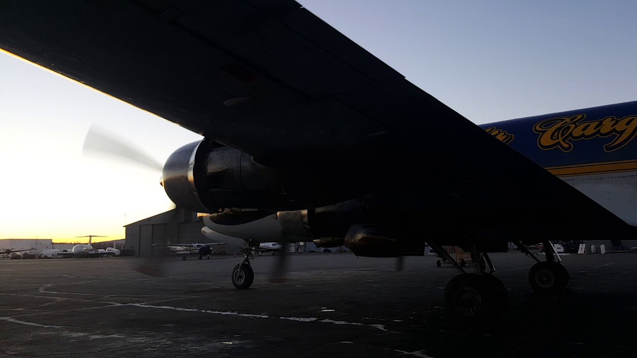 DC-6 451CE engine start #2