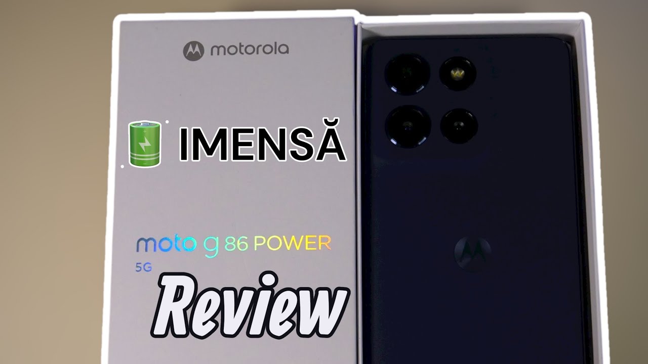 Motorola G86 Power - Baterie IMENSA - review romana