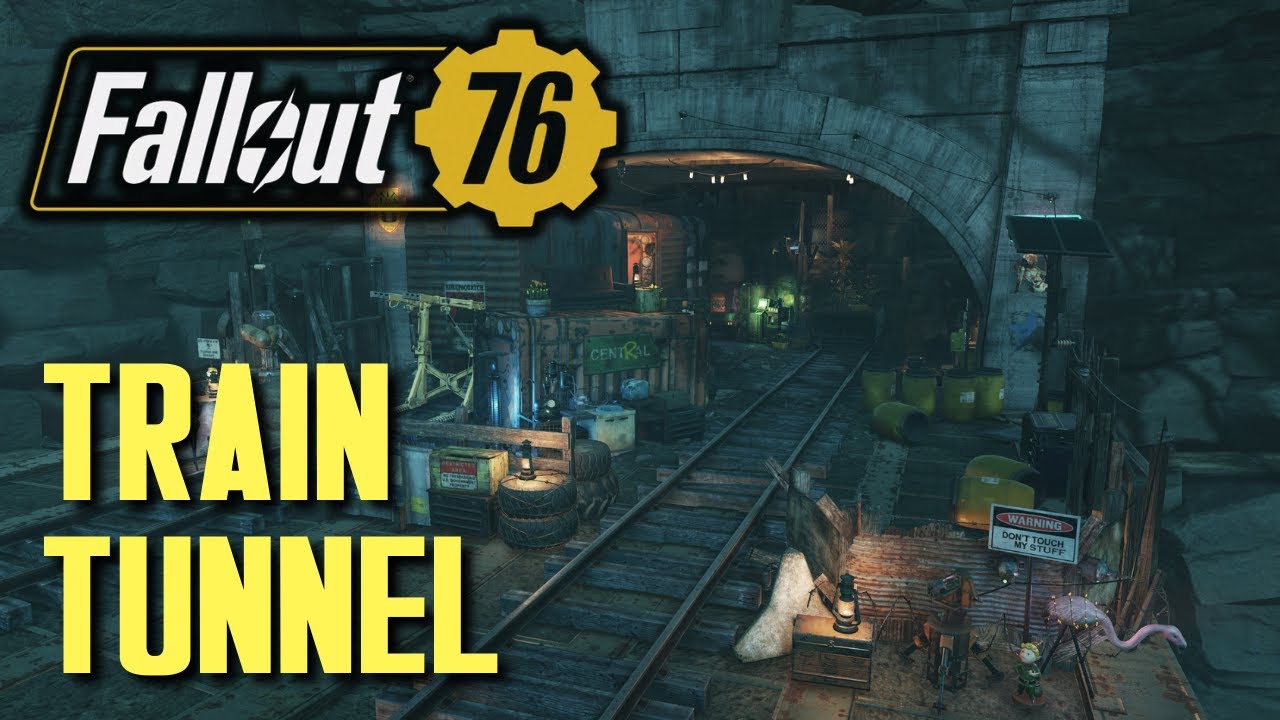 Fallout 76 - Train Tunnel Camp