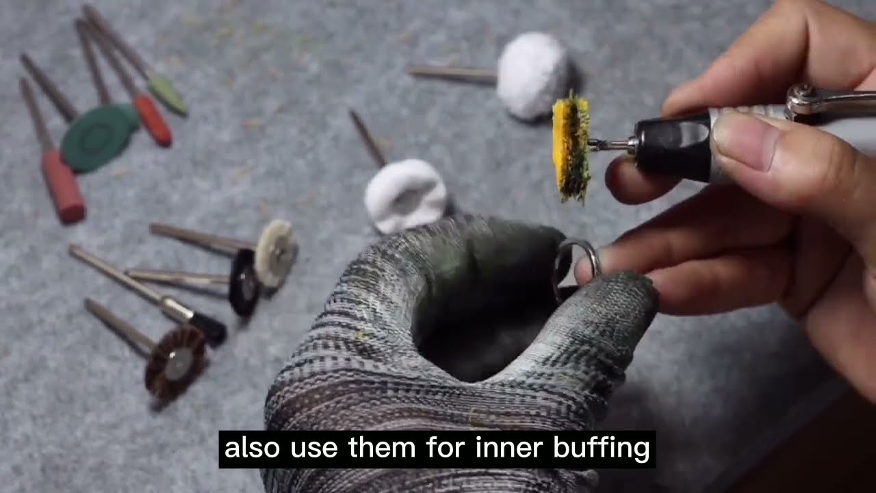 Jewelry Polish Tools part 1:Cotton Buffs and Brush