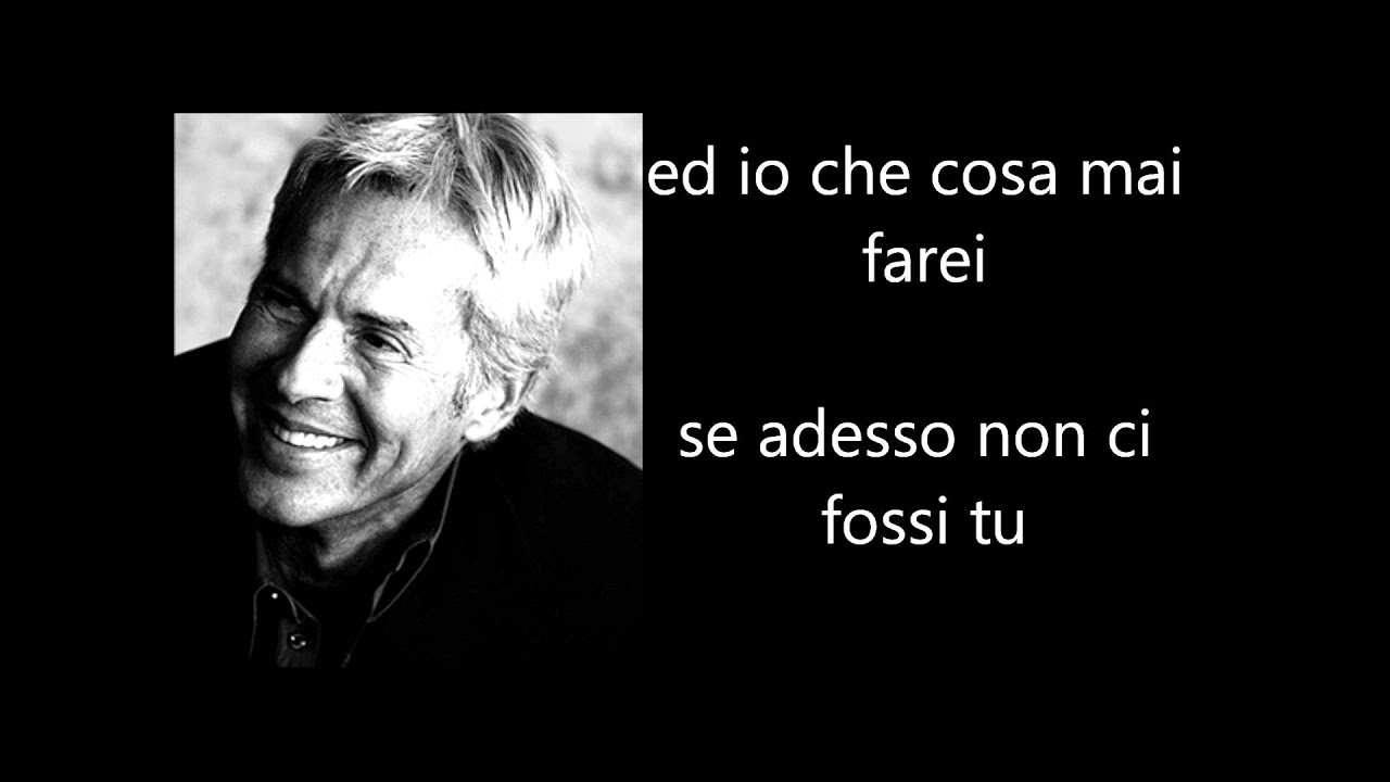 Claudio Baglioni - E Tu Testo Lyrics
