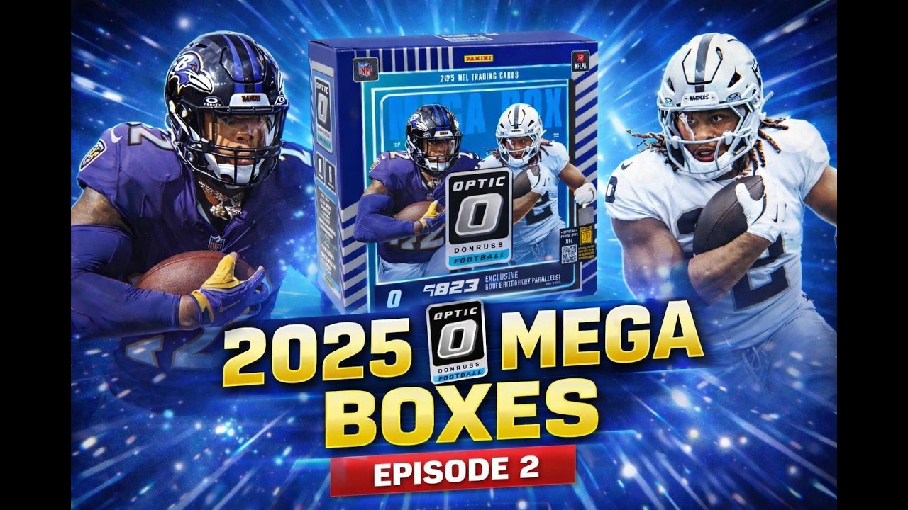 2025 Optic Mega Boxes! The Wife Tries Her Luck!
