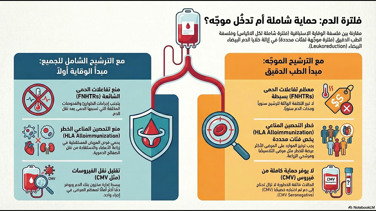 فلترة الدم: نعملها لكل مريض أم حسب الحاجة؟ | مناظرة صوتية