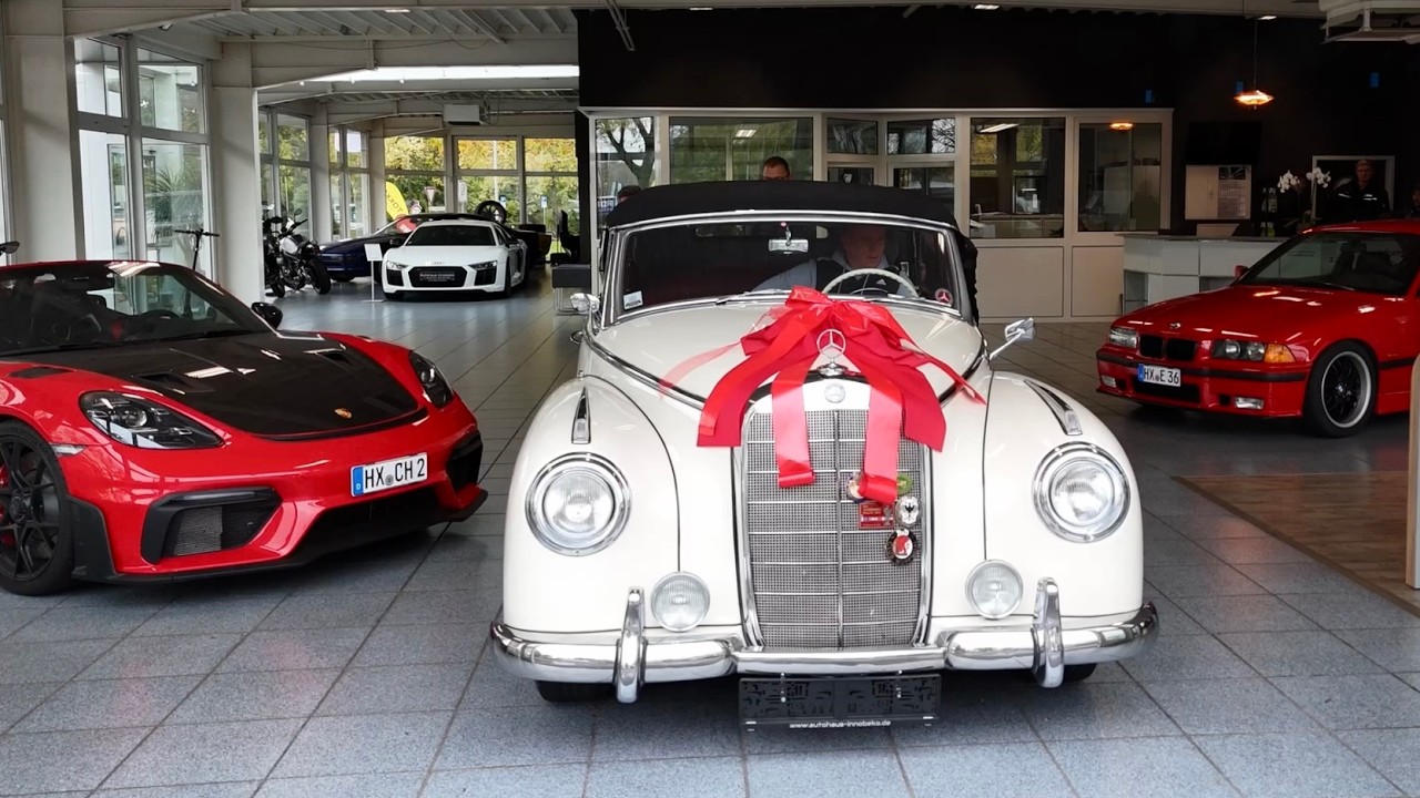Mercedes prvog kancelara Zapadne Njemačke - Prijem kod gradonačelnika (2/2)