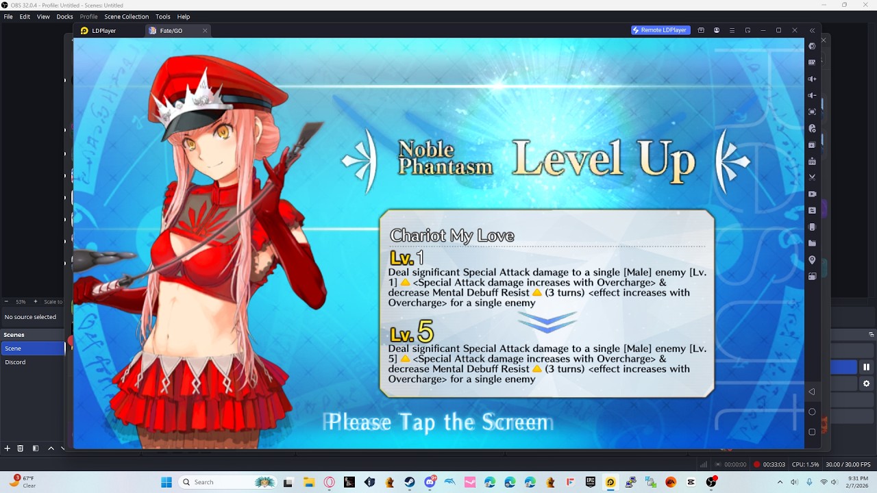 FGO Medb summoning for NP6 NA