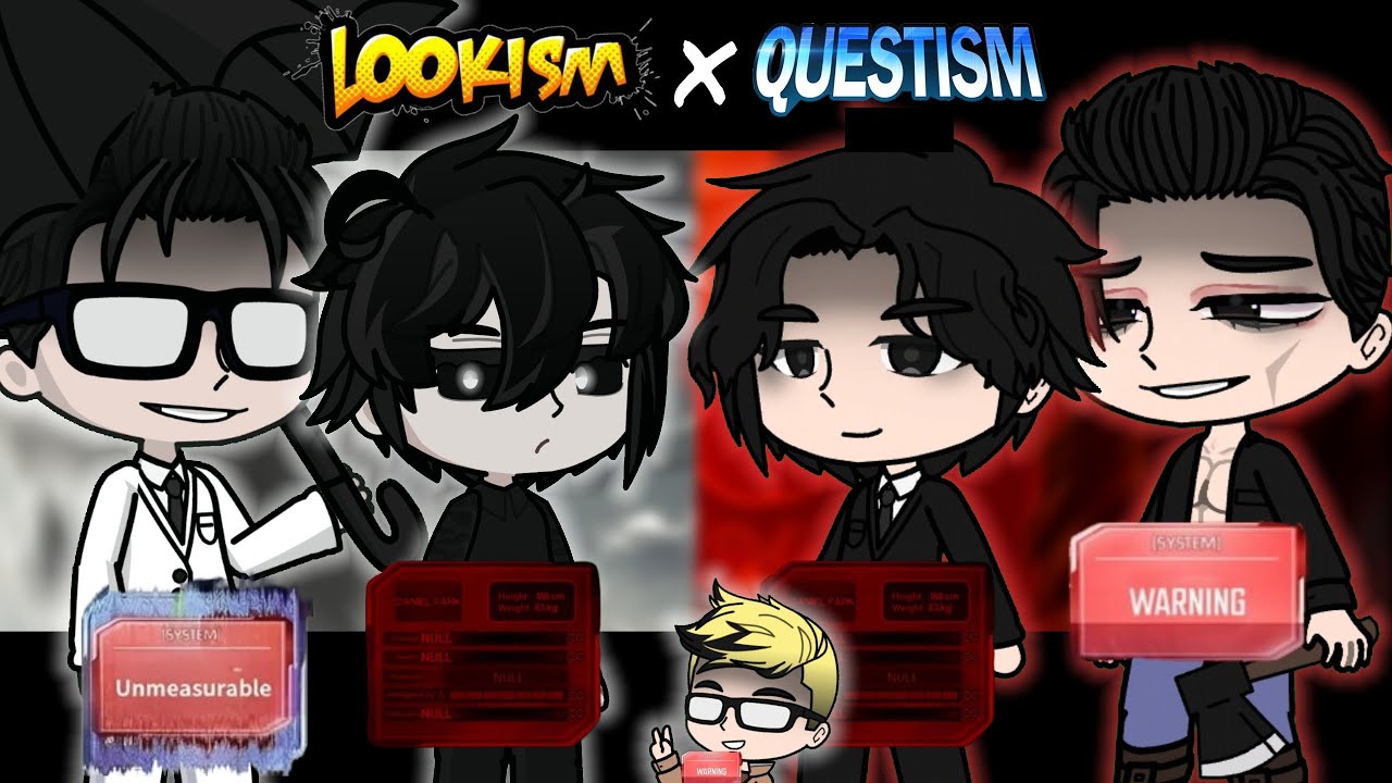 Questism React To Lookism || Part 2/2 || Questism x Lookism || Gacha Reacts ||