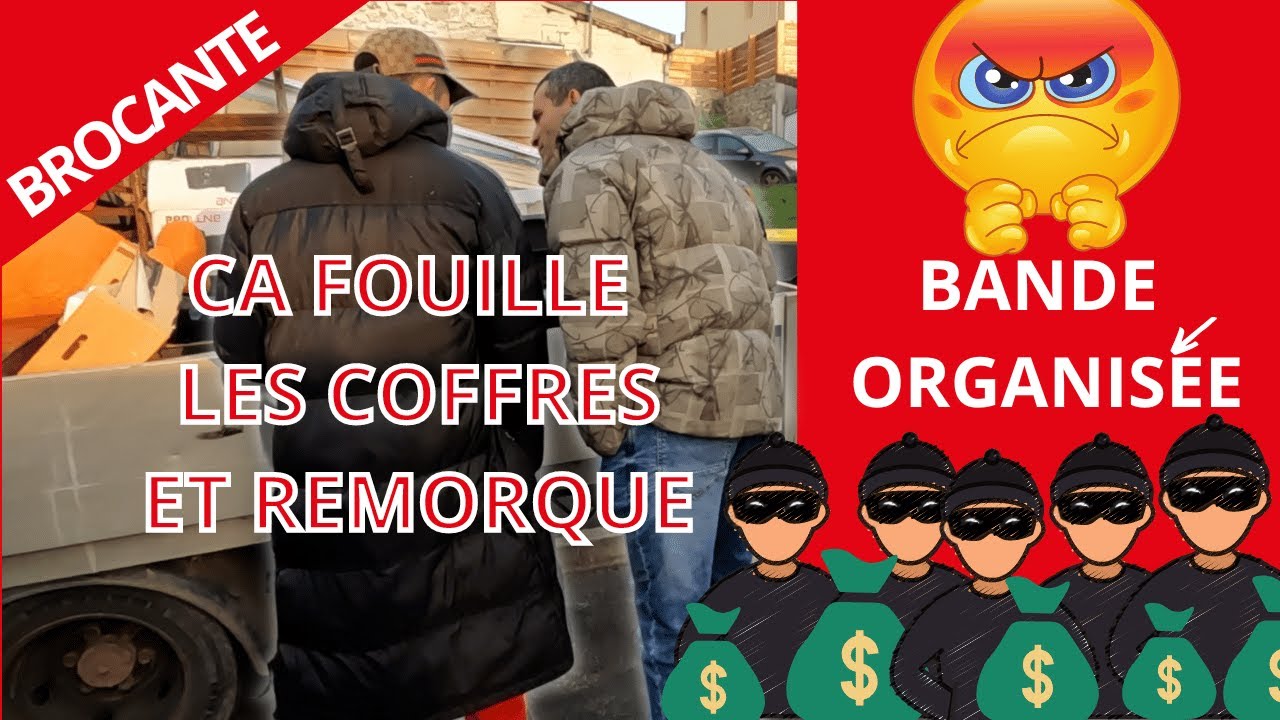 C'EST DE PIRE EN PIRE 🤬 ratissage en bande organisée 😱ACHAT BROCANTE on ne trouve plus rien 😭
