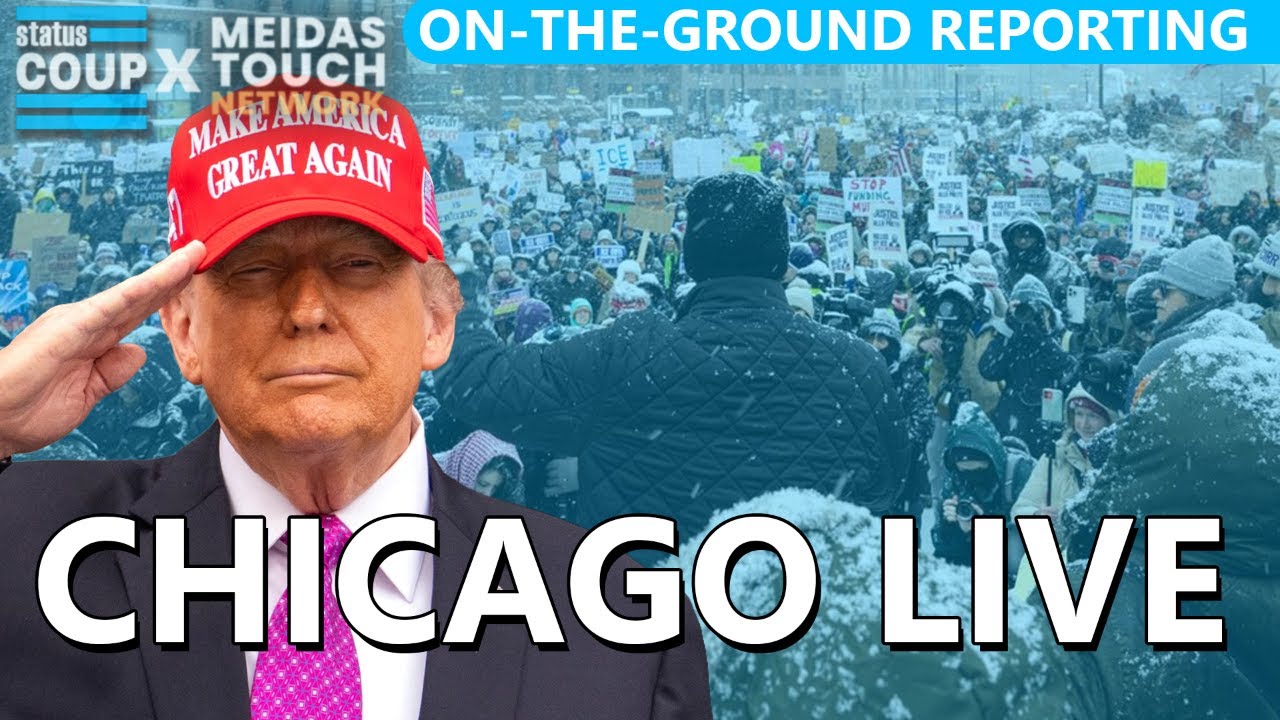 LIVE STOP TRUMP’S ICE TERROR GENERAL STRIKE MARCH | LIVE From Chicago