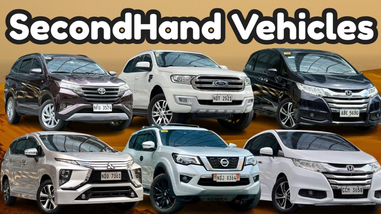Best Second Hand Vehicles in Philippines | Terra Odyssey Xpander Rush Everest