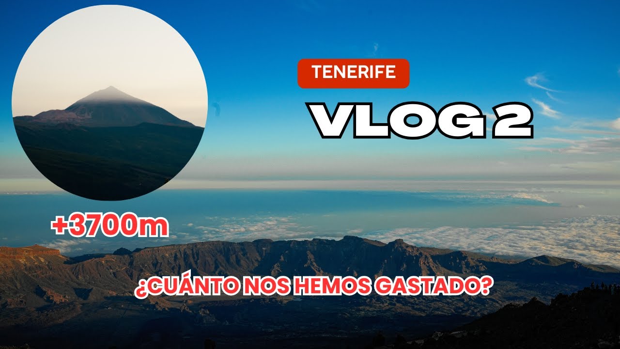 Así es el Atardecer en el Pico Más Alto de España | Tenerife Vlog 2