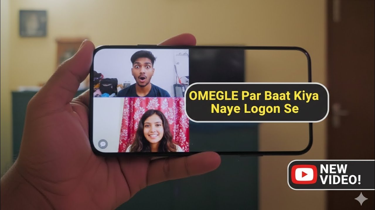 Aaj Omegle Per Naya Naya Logon Se Baat Kiya 