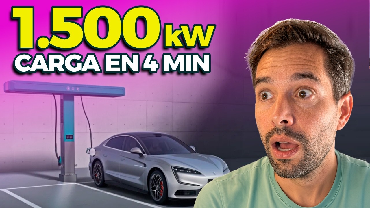 BYD PRUEBA SUS CARGADORES DE 1.500kW QUE CARGAN EN SOLO 5 MINUTOS