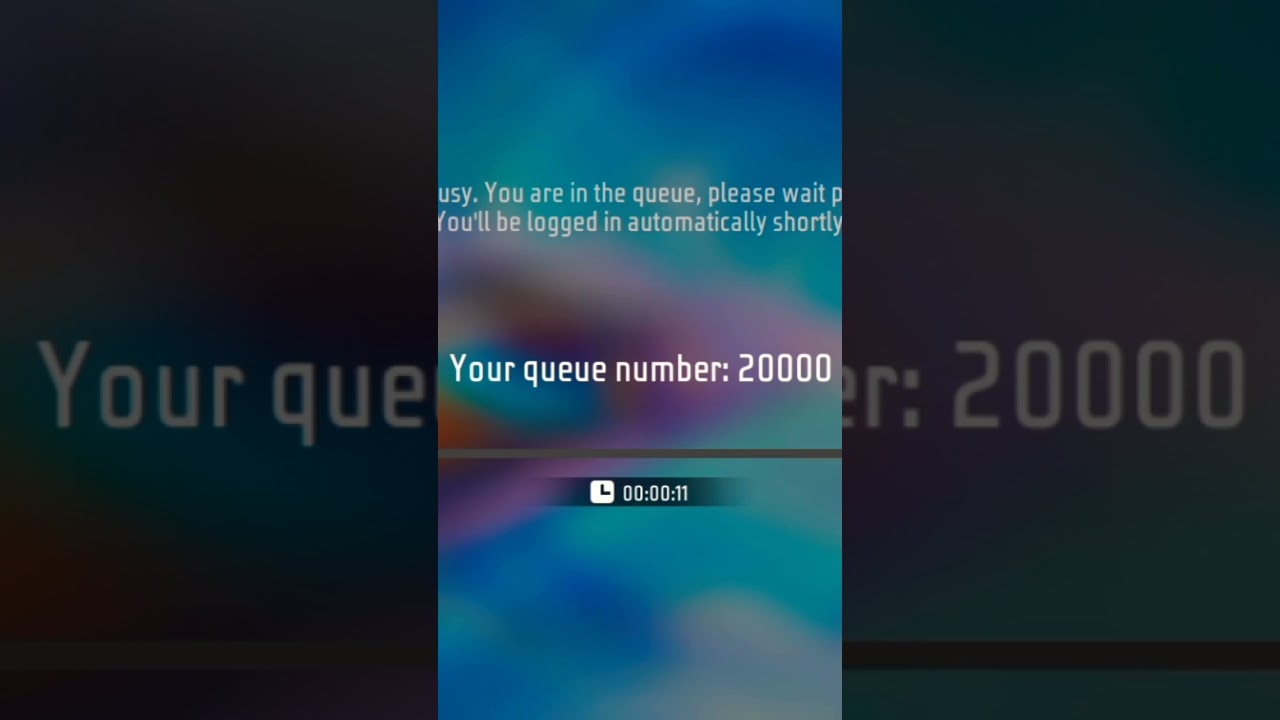 server busy please try again problem free fire ! 🥺 -how to solv