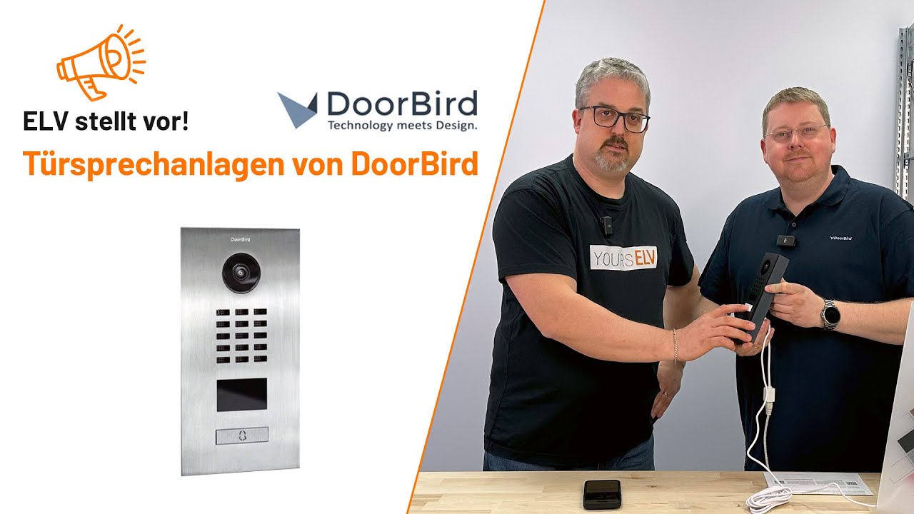 Türsprechanlagen von DoorBird - ELV stellt vor!