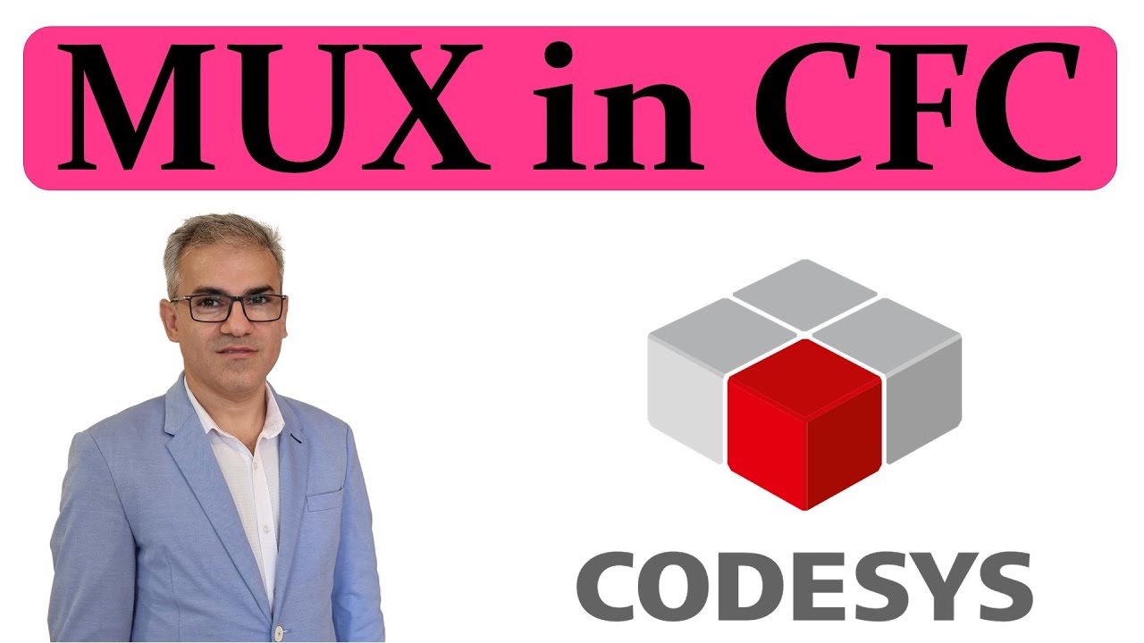 CODESYS: MUX (Multiplexer) function in CFC #codesys #plcprogramming #multiplexer #iec61131 #cfc