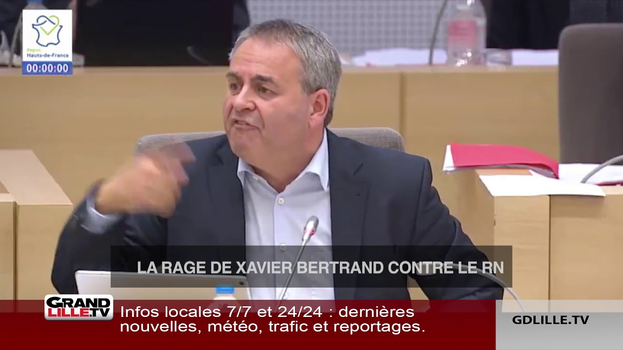 Xavier Bertrand ne décolère pas !