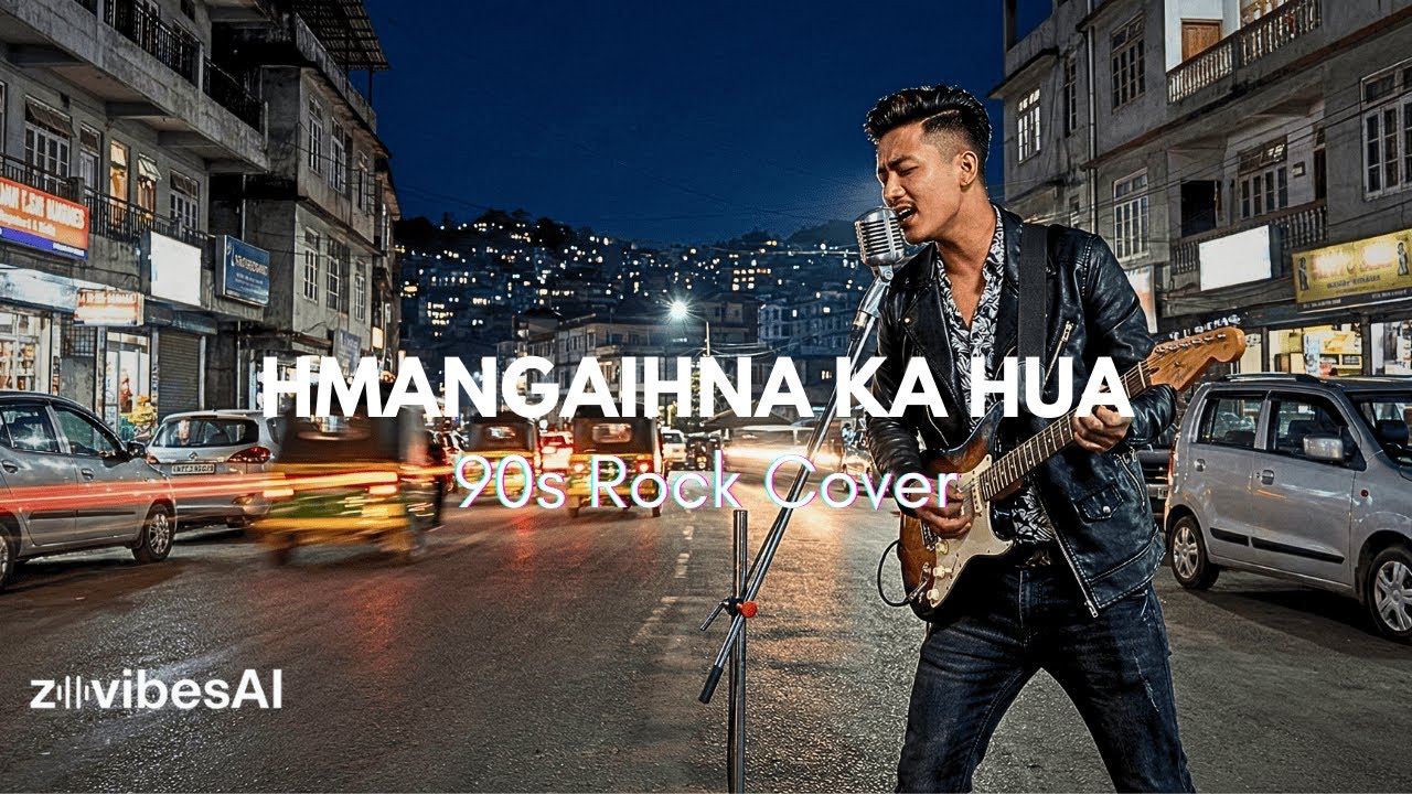 Zaii Hauchhum - Hmangaihna Ka Hua (90s Style Rock Cover)
