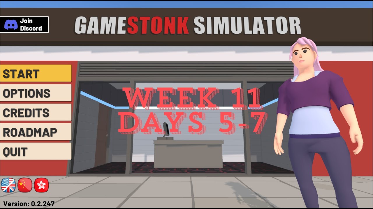 Gamestonk Simulator: Gone Rogue Week 11 days 5-7 Road to 1Mil part 2