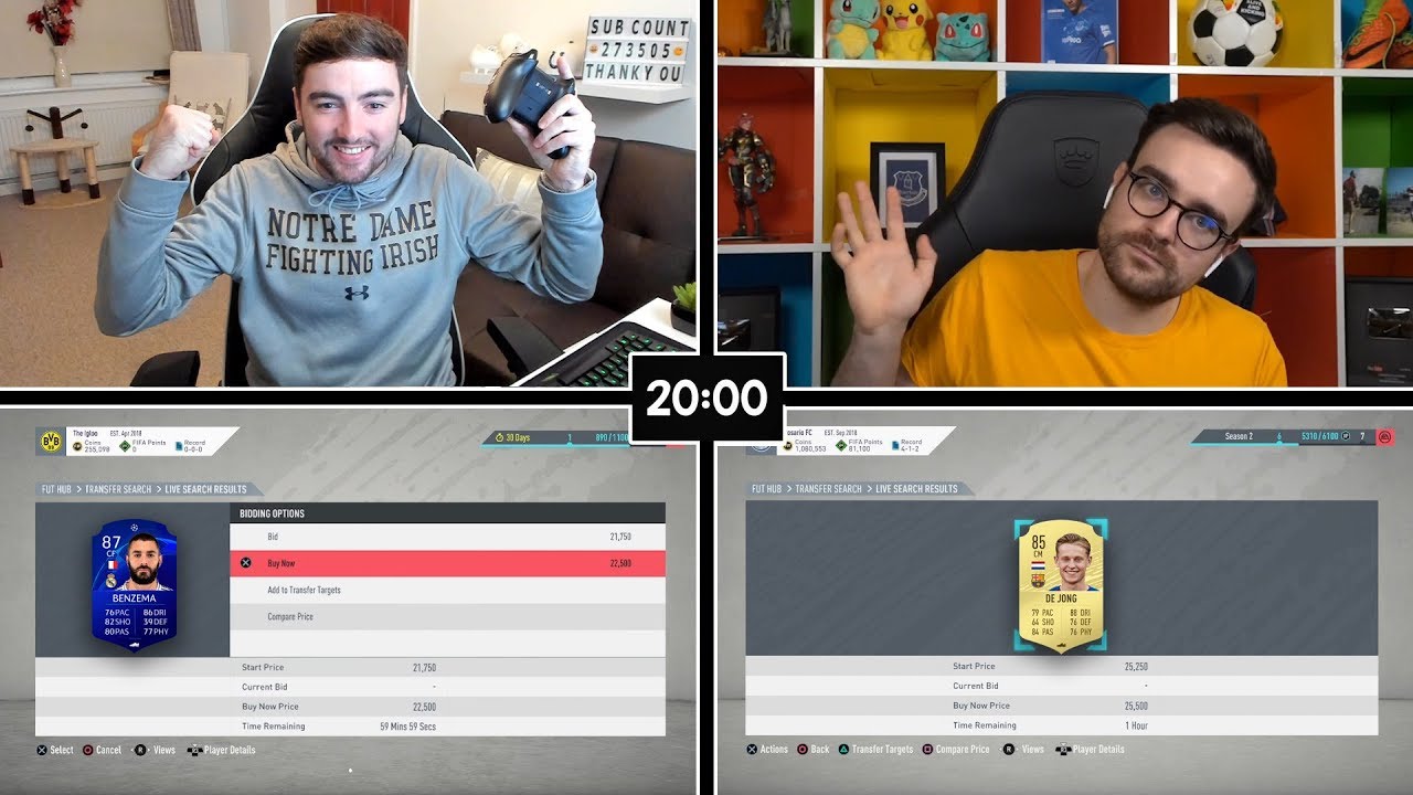 FIFA 20 | 100K Trade Challenge vs AJ3 | Cheap UCL Card Trade!
