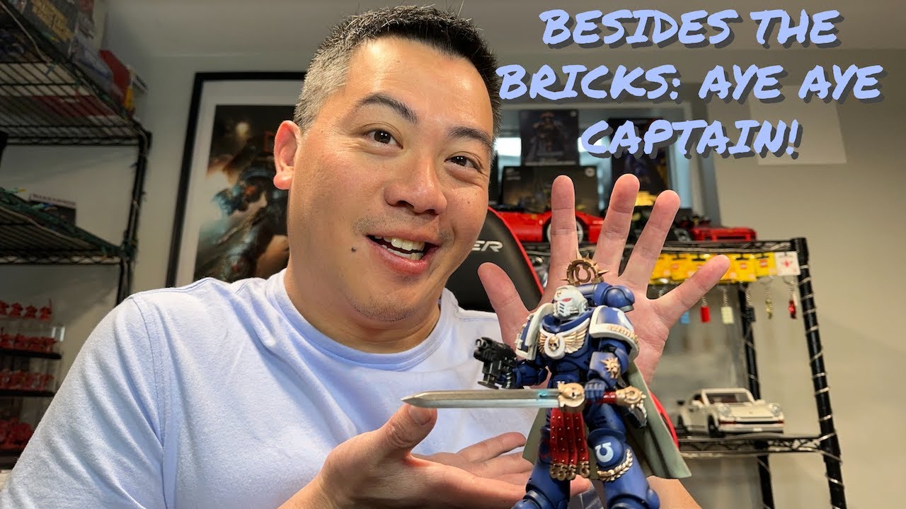 Unboxing & Review of JoyToy x Warhammer 40K Ultramarines Primaris Captain Space Marine