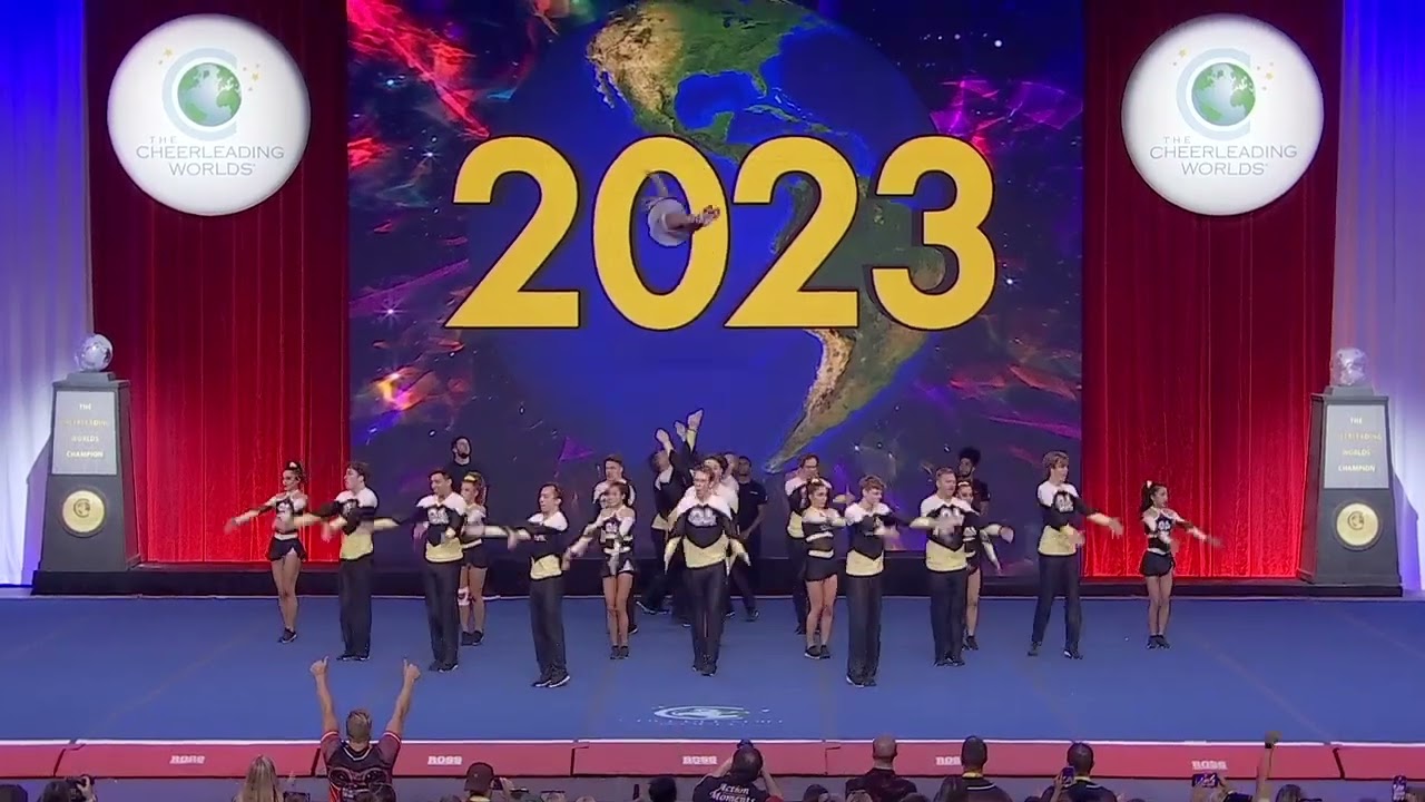 Outlaws Allstars - Notorious in Finals at The Cheerleading Worlds 2023