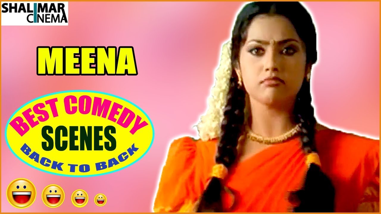 Meena Best Comedy Scenes Back To Back || Latest Telugu Comedy Scenes || Shalimarcinema