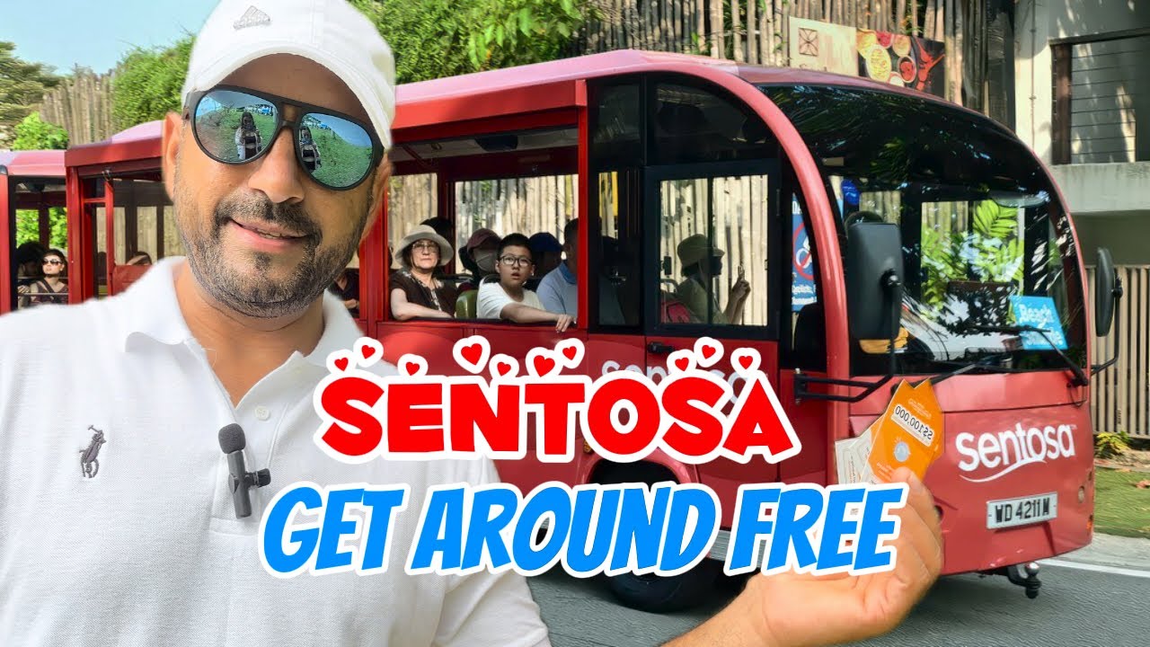 Sentosa Island Singapore | Sentosa Shuttle Bus Guide | Viral Vino |