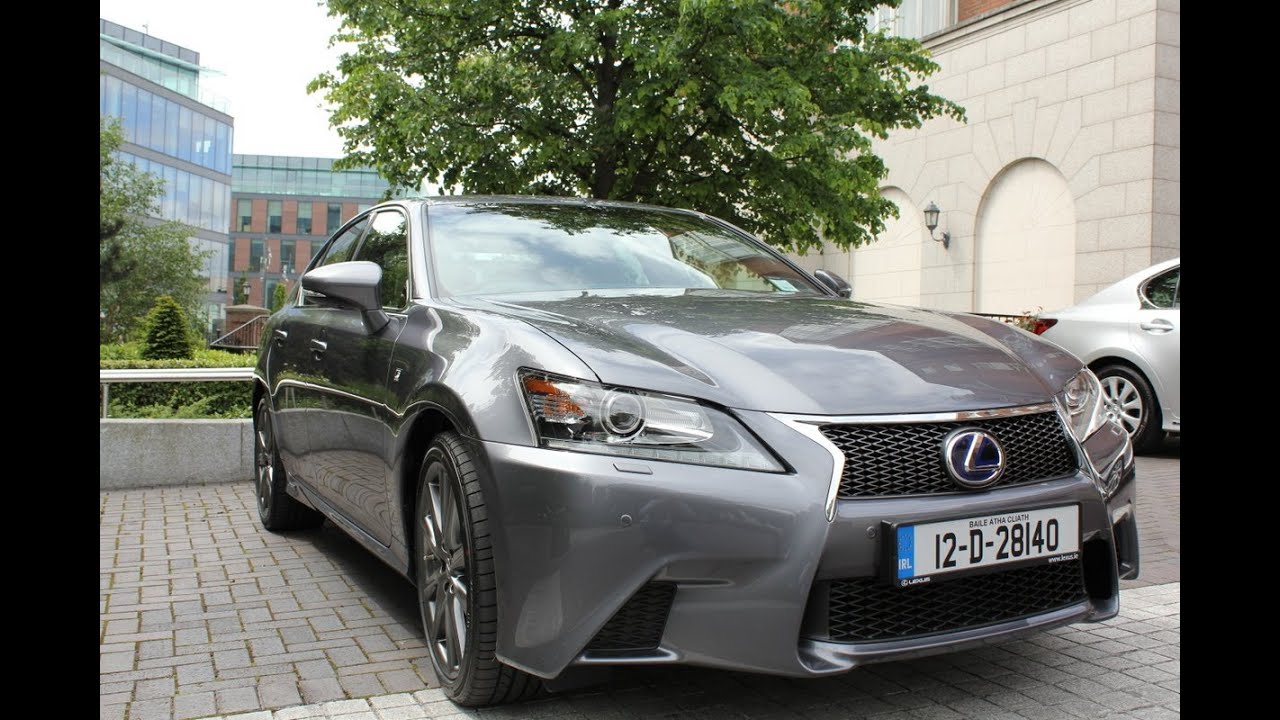 Первый заезд Lexus GS450H Irish Launch