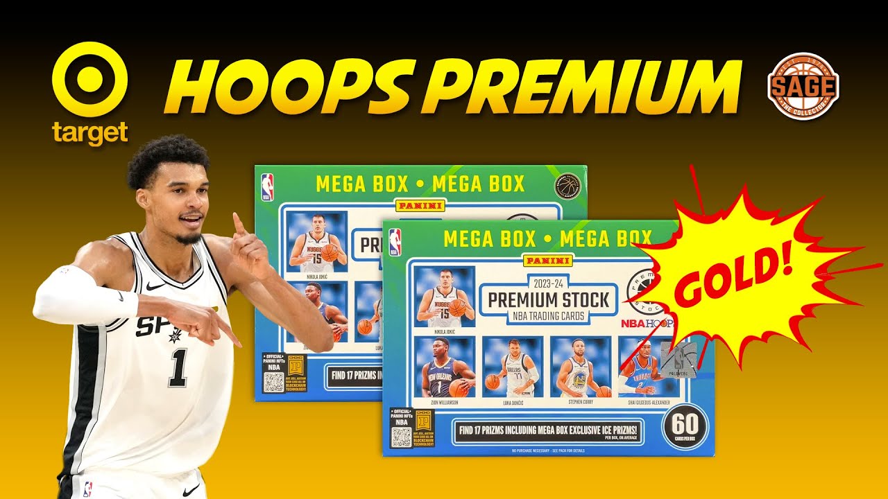 2023-24 NBA Hoops Premium Target Mega Boxes 🔥 Hot Streak Continues!
