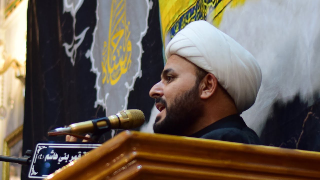 استشهاد الإمام العباس (ع) بصوت الشيخ محسن الخفاجي//حسينية قمر بني هاشم(ع)