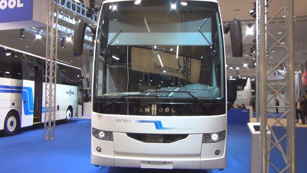 Van Hool EX16H Bus Exterior and Interior