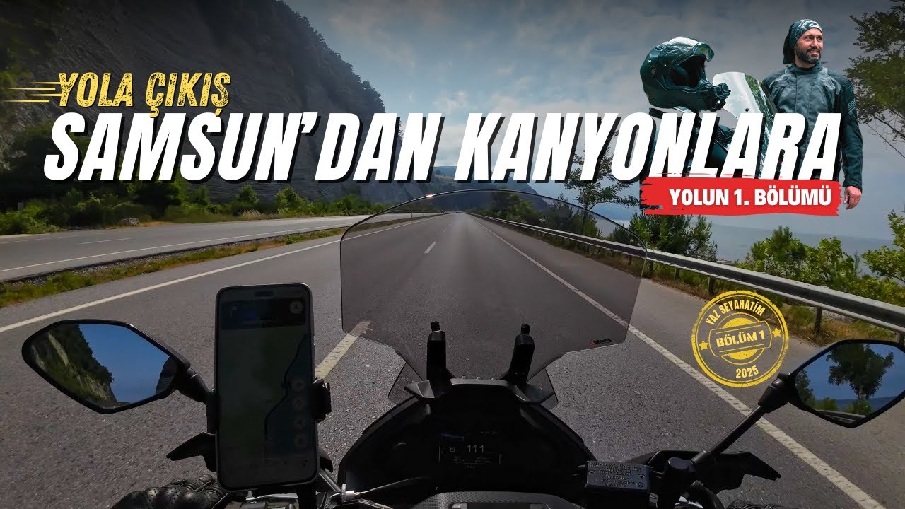 Sürmeye Doyamadığım Yol | Samsun'dan Kanyonlara - Yola Çıkış (Bölüm 1) | 2025 Yaz Seyahatim