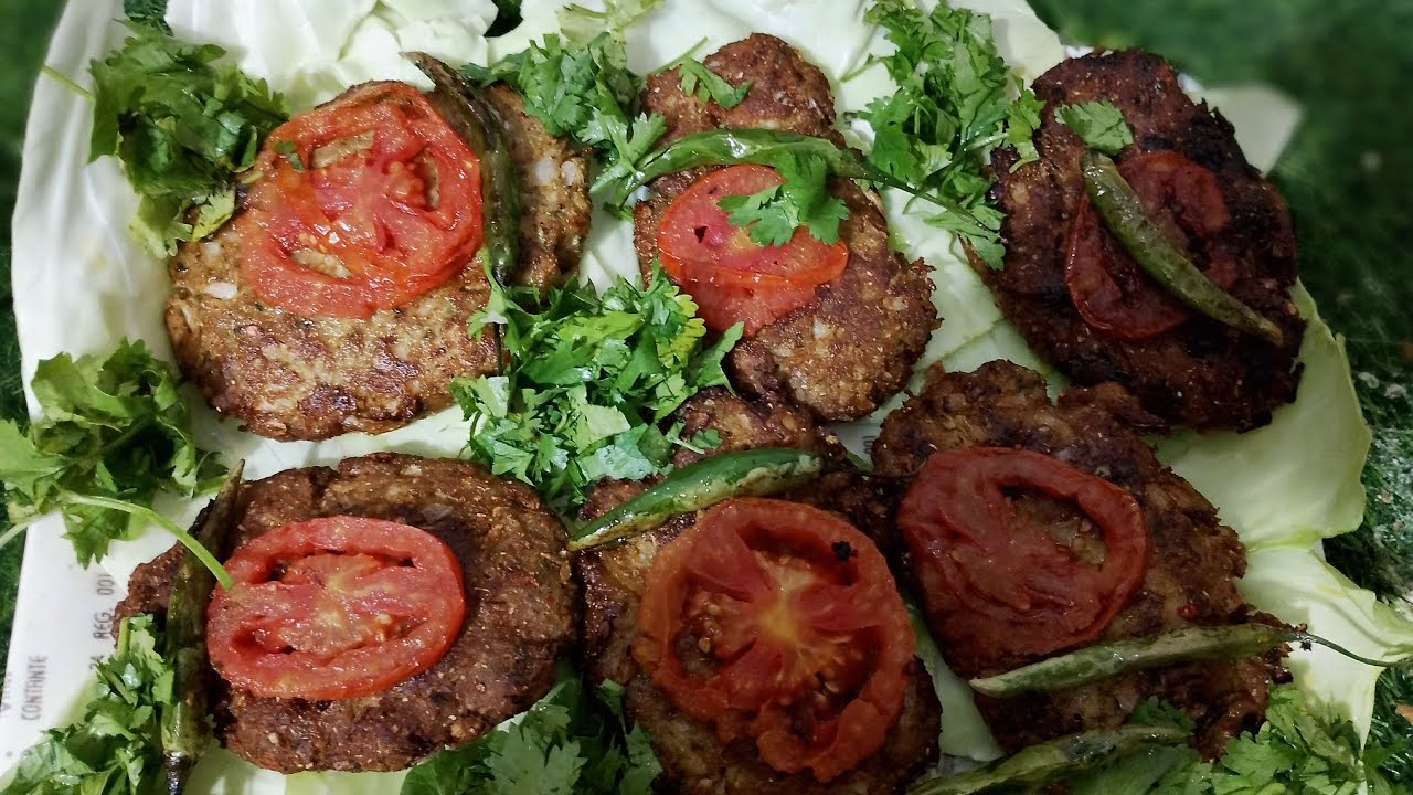 Karachi famous chicken chapli kabab ki recipe video 