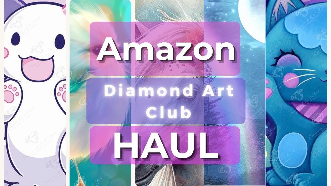 Diamond Art Club Amazon HAUL - 10 Wonderful Snack Sized Kits