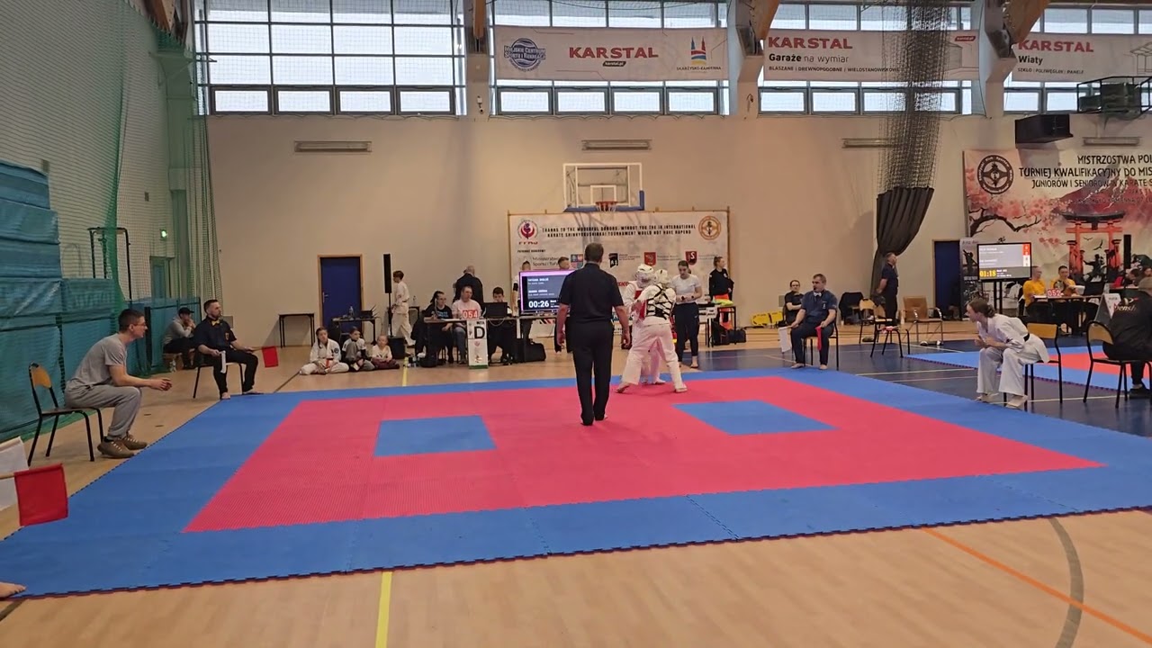 Joanna Obórka J14 -55kg Puchar Polski Shinkyokushin Skarżysko-Kamienna 07.02.2026 finał