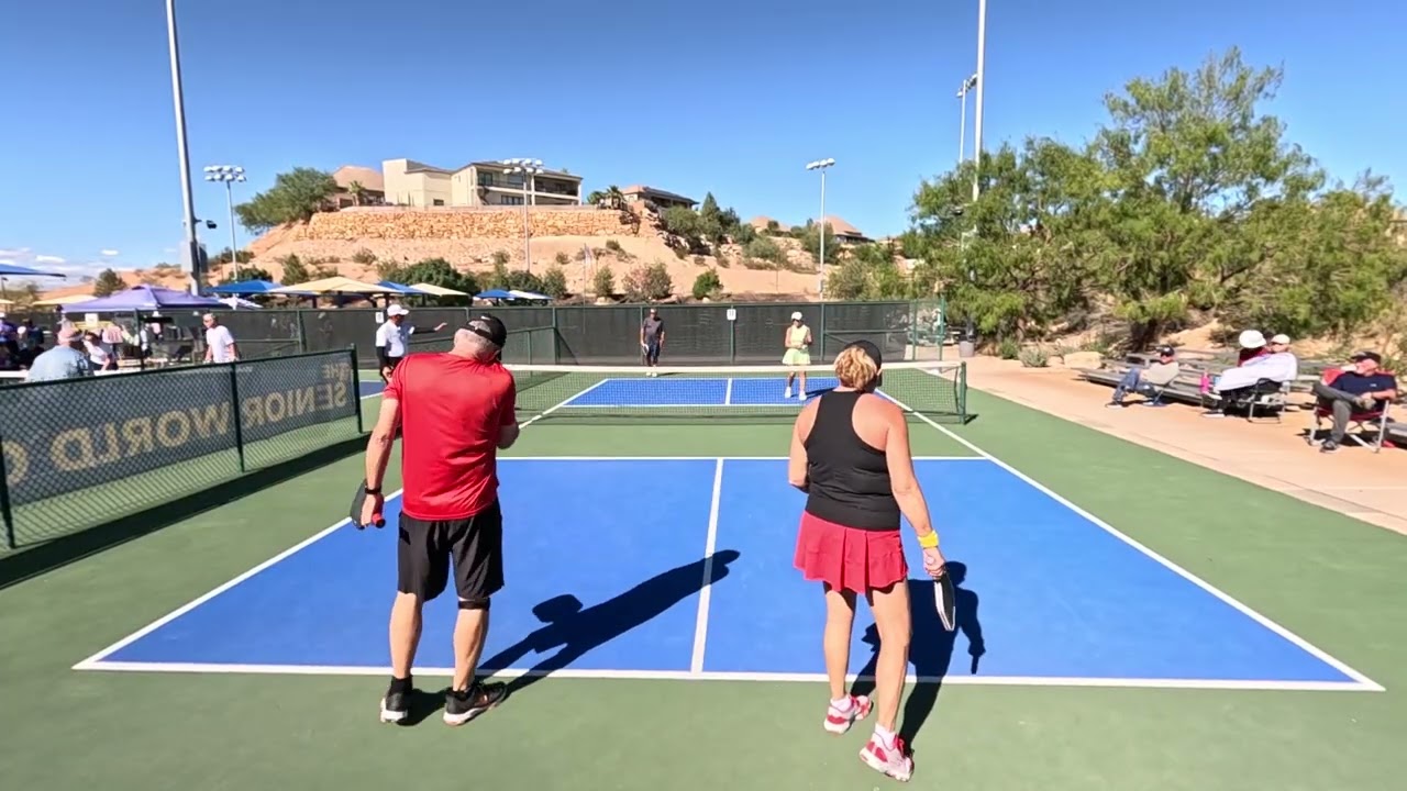 Mixed Age Doubles Semi Final Match (60 To 64) Skill: (4.0) Huntsman World Senior Games