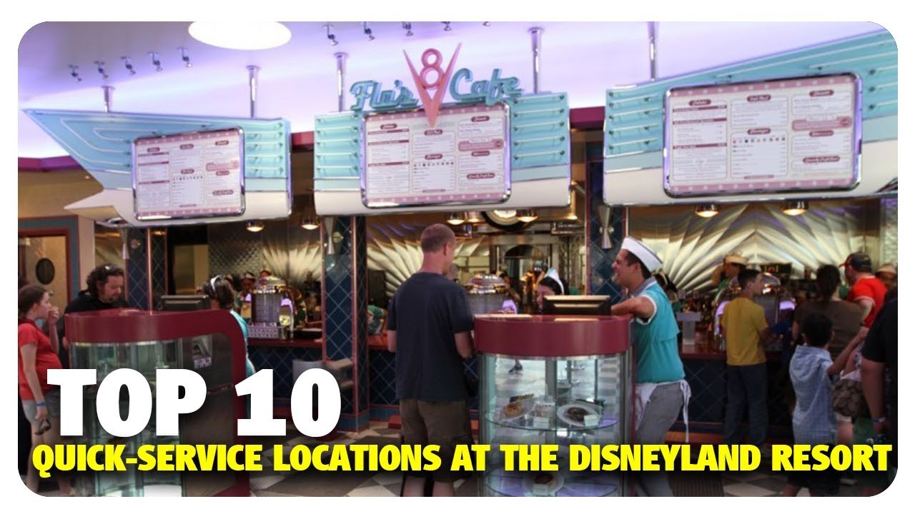 TOP 10 Quick Service Locations | Best & Worst of Disneyland
