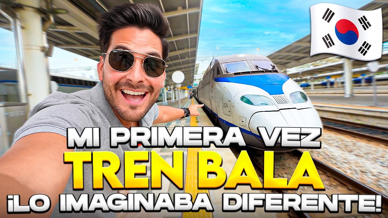 DENTRO DEL TREN BALA SURCOREANO | ASÍ SE SIENTE VIAJAR TAN RÁPIDO - Gabriel Herrera