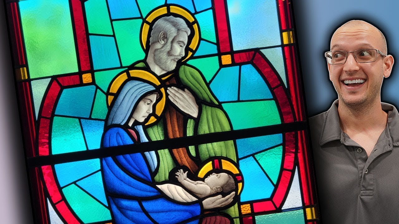 We Spent Over 100 Hours Making This Stained Glass