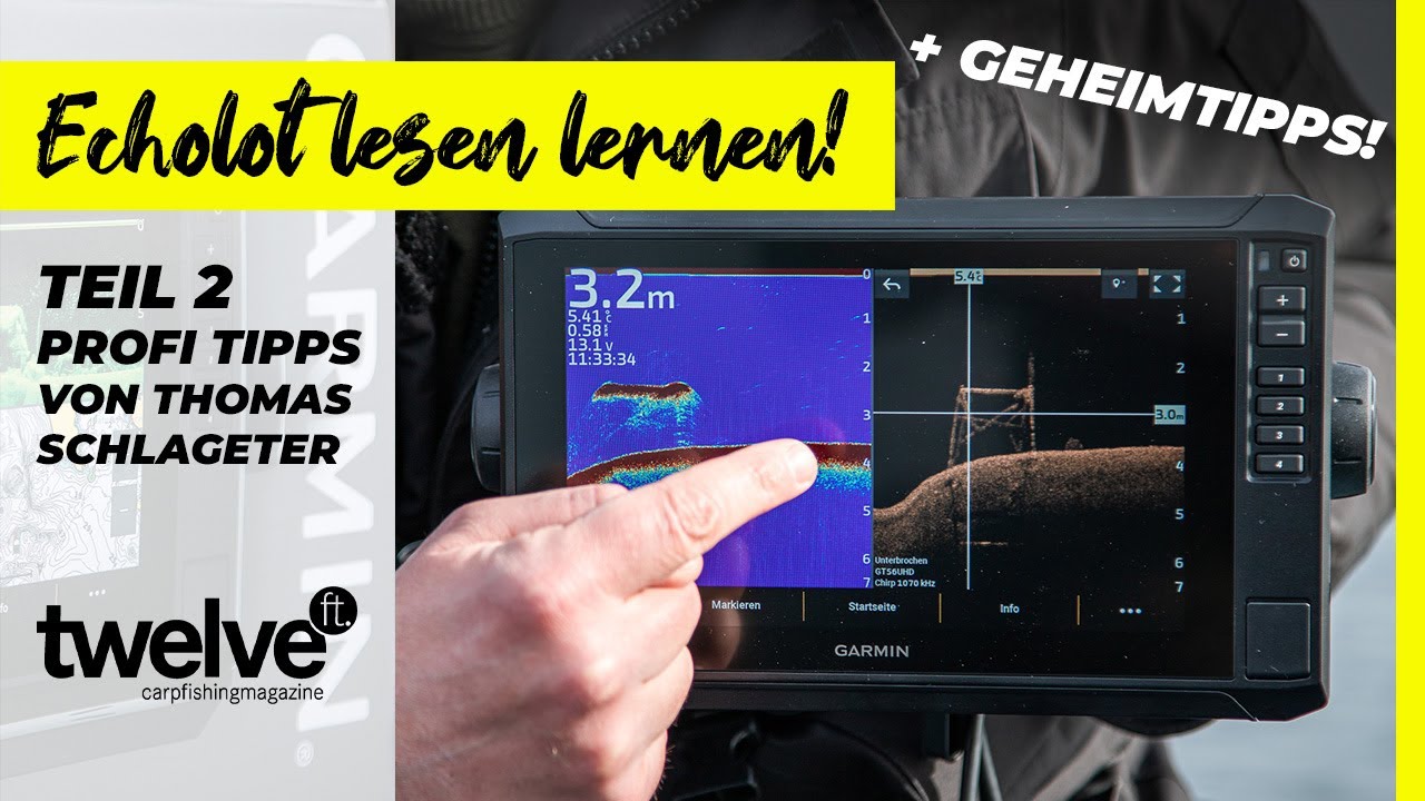 Echolot lesen lernen! – Geheimtipps von Thomas Schlager – Teil 2 | GARMIN | Echomap UHD | STRIKER