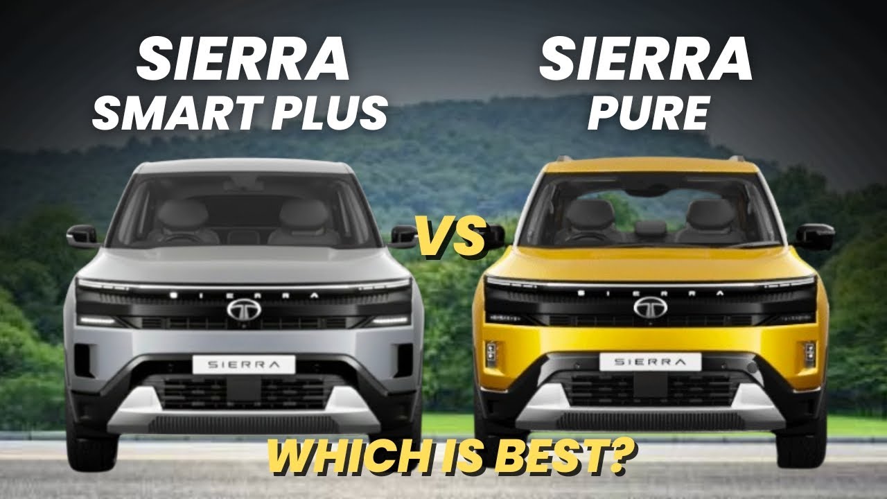 Sierra Smart Plus vs Sierra Pure |Which is best?| tata sierra pure