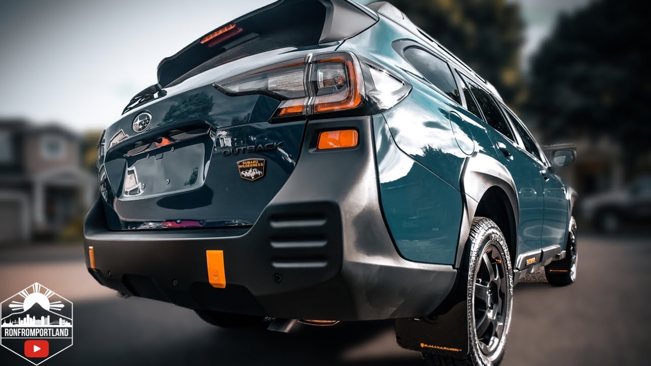 Брызговики Rally Armor | Как установить на Subaru Outback Wilderness 2022+!