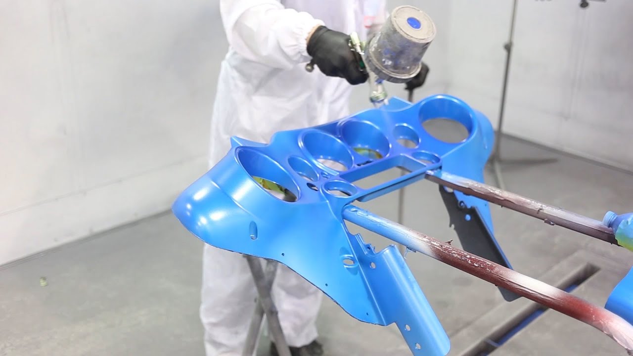 Painting a Harley Ultra Classic Fairing