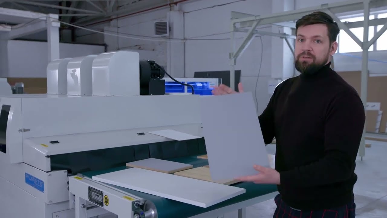 Introduction to the production line and process of intelligent UV roller coating line