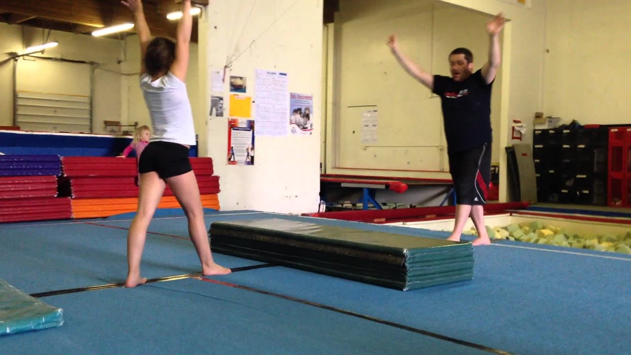 Floor drills: Cartwheel, beginner