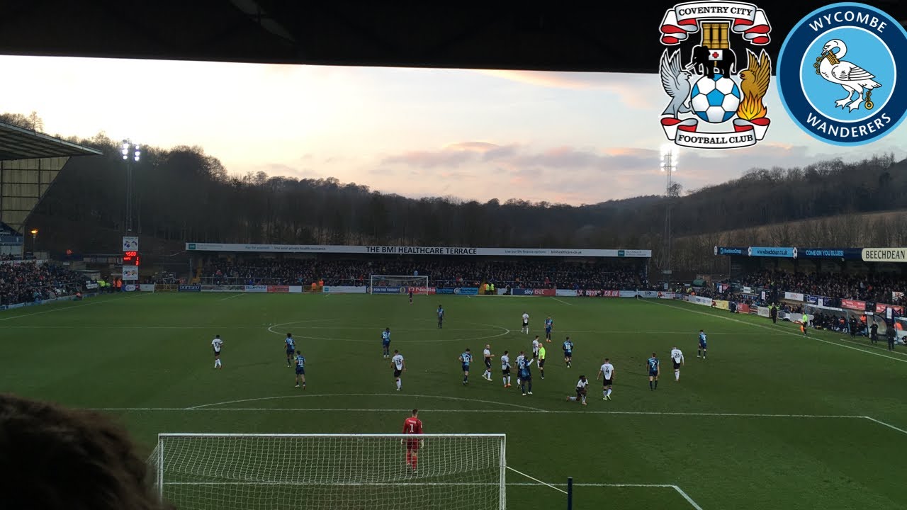 TOP OF THE LEAGUE, YOU’RE HAVING A LAUGH | WYCOMBE WANDERERS VS COVENTRY CITH MATCHDAY VLOG