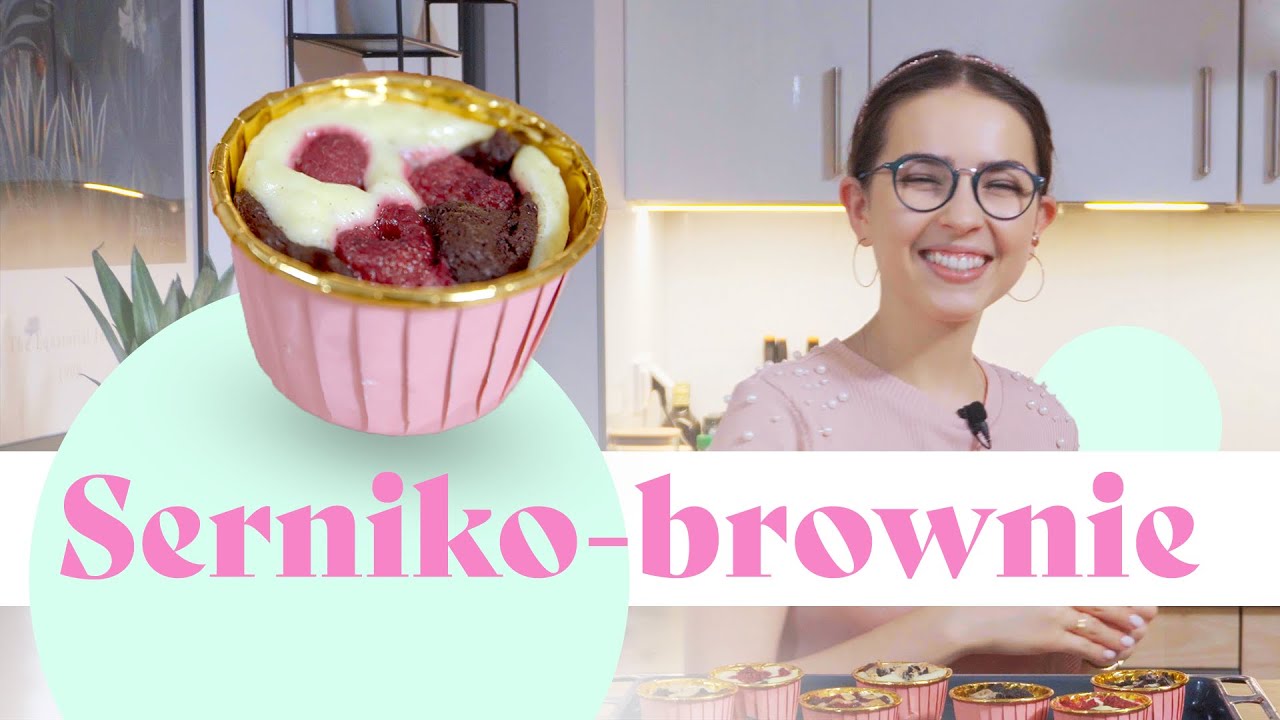 PRZEPIS 🌸 | Serniko-brownie | Mini deser idealny na przyjęcia