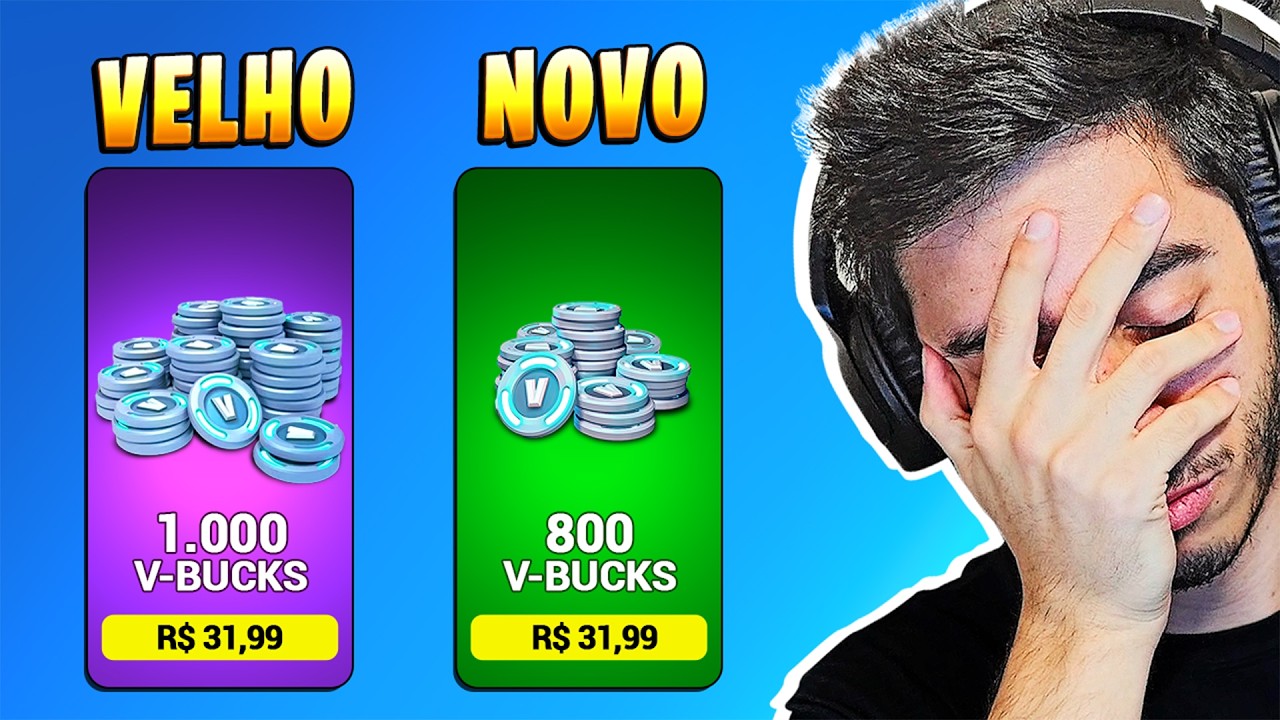 A Epic NERFOU o V-BUCK! E &eacute; pior do que vc imagina...