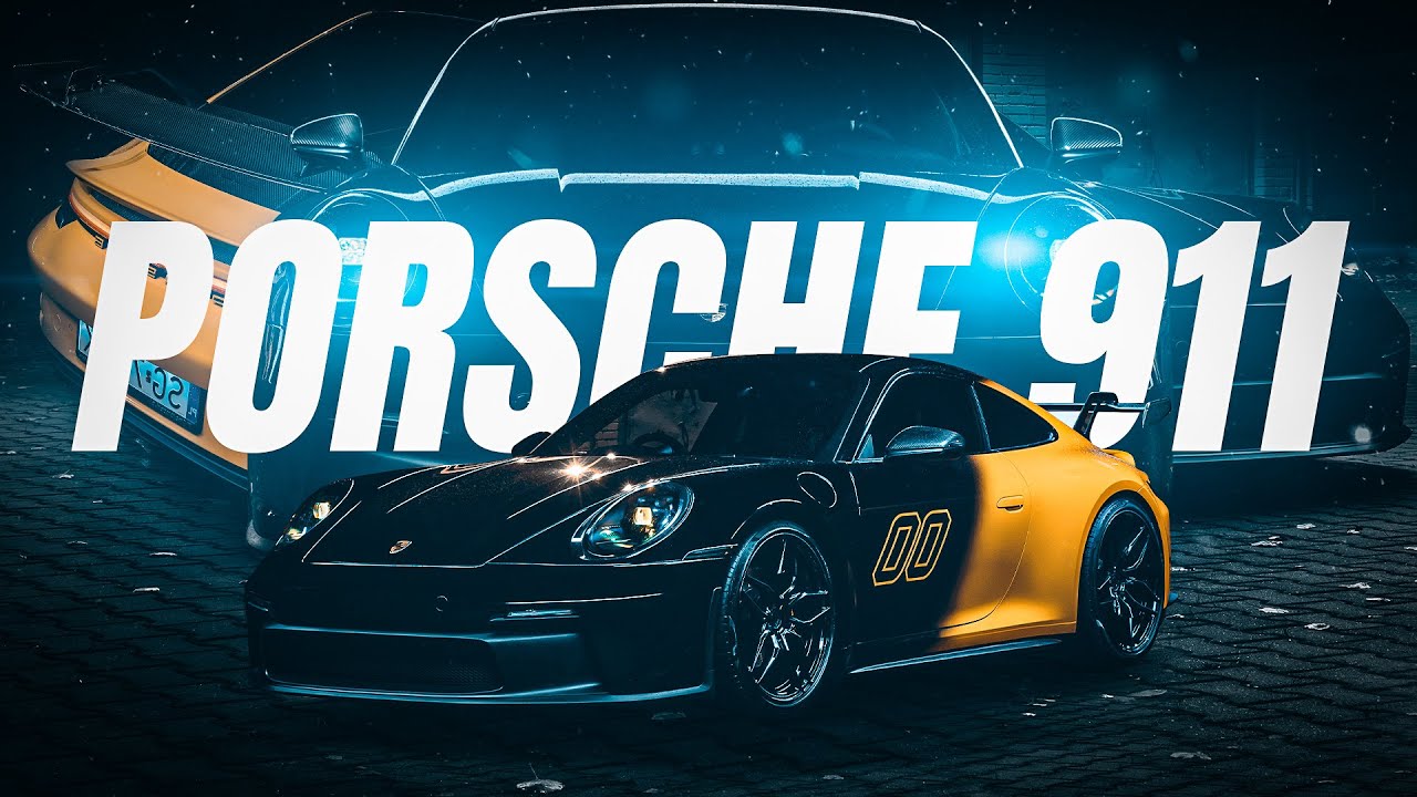 BLACK & YELLOW PORSCHE 911 | CINEMATIC